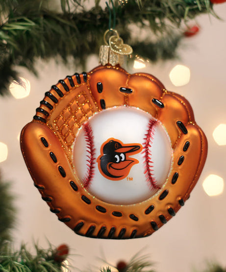 Orioles Baseball Mitt Ornament - Grazingbelles