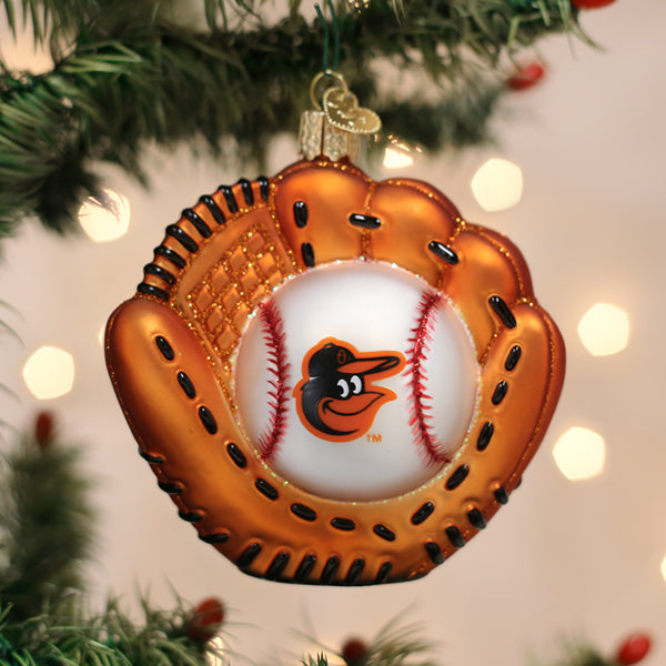 Orioles Baseball Mitt Ornament - Grazingbelles