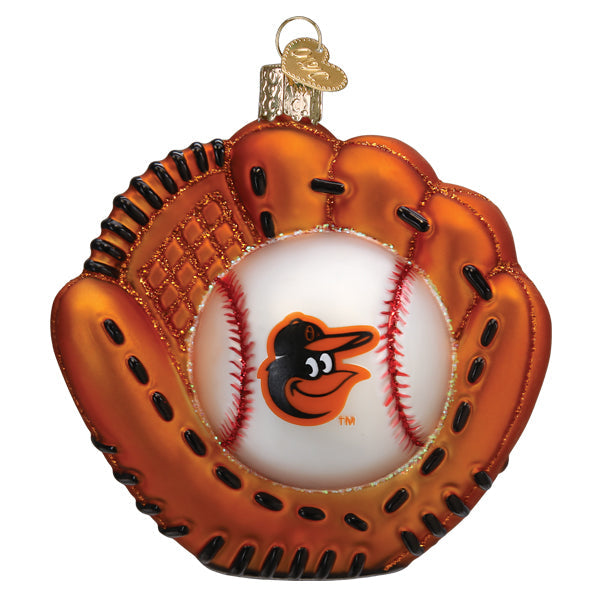 Orioles Baseball Mitt Ornament - Grazingbelles