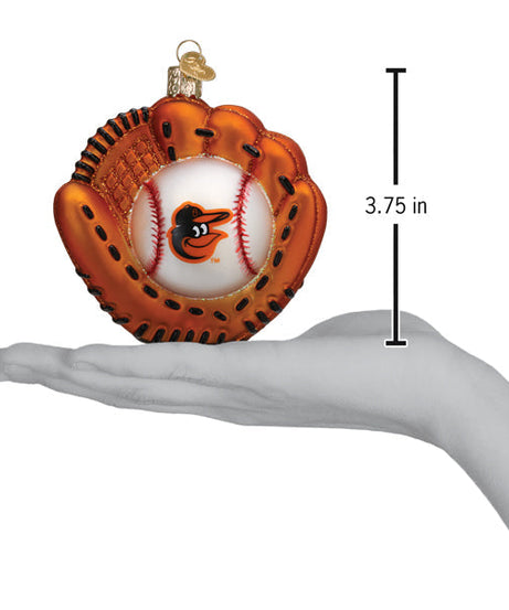 Orioles Baseball Mitt Ornament - Grazingbelles