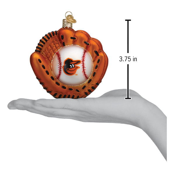 Orioles Baseball Mitt Ornament - Grazingbelles