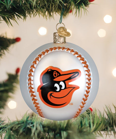 Orioles Baseball Ornament