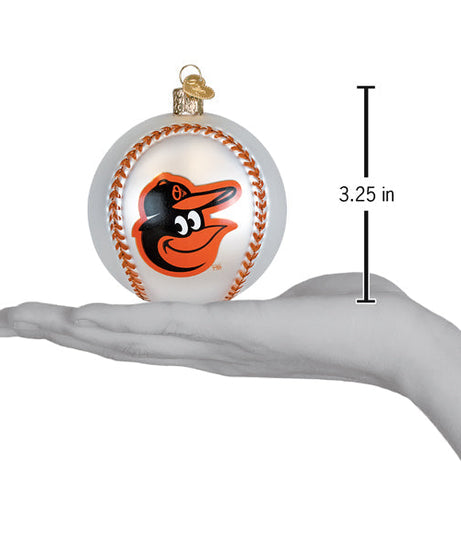 Orioles Baseball Ornament