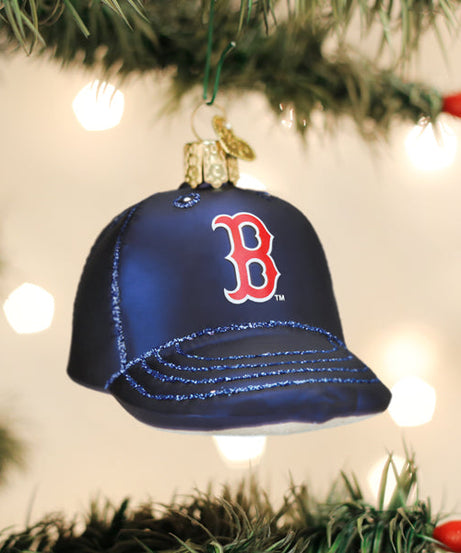 Red Sox Baseball Cap Ornament