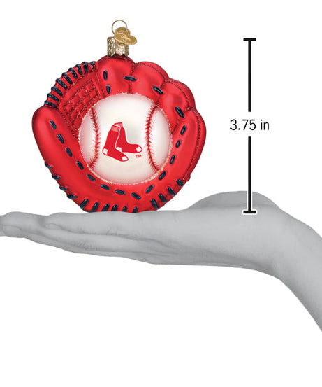 Red Sox Baseball Mitt Ornament - Grazingbelles