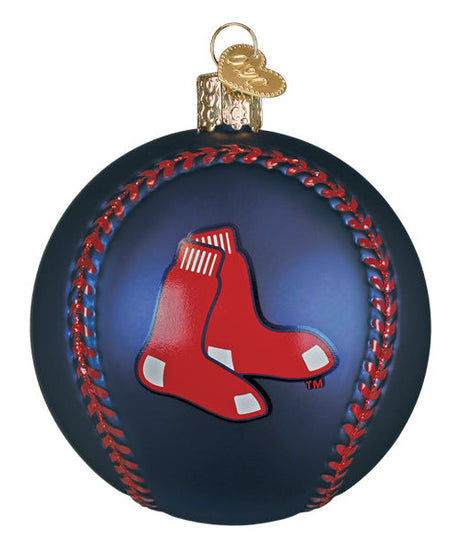 Red Sox Baseball Ornament