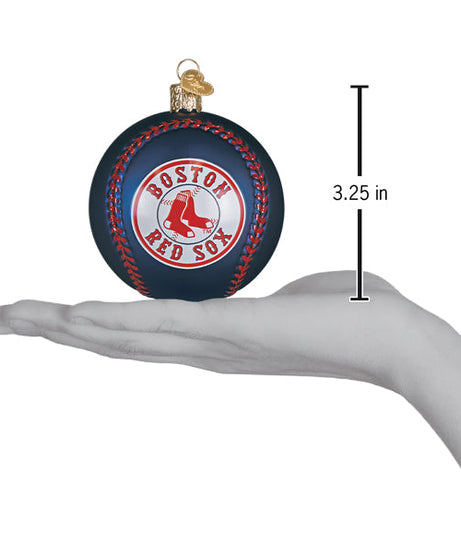 Red Sox Baseball Ornament