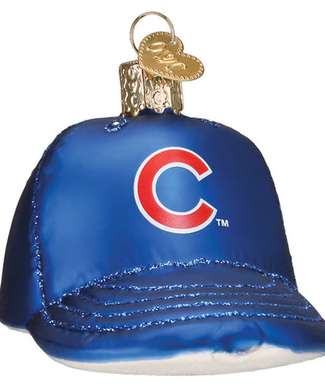 Cubs Baseball Cap Ornament