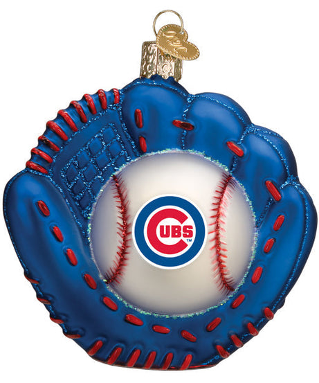 Cubs Baseball Mitt Ornament - Grazingbelles