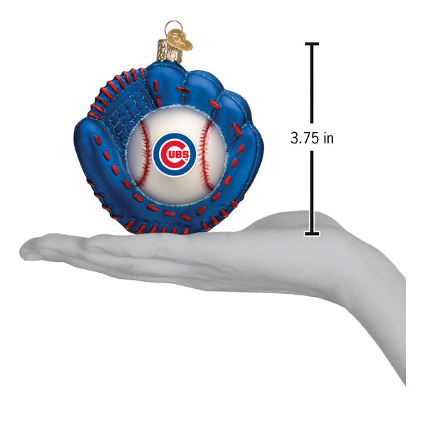Cubs Baseball Mitt Ornament - Grazingbelles