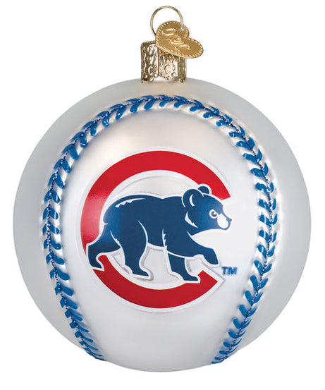 Cubs Baseball Ornament