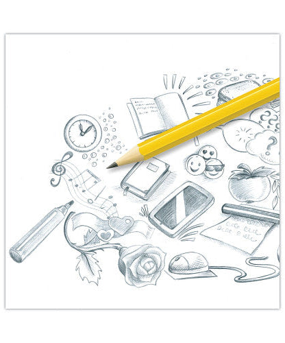 Staedtler Woodcase Pencil, HB (#2), Black Lead, Yellow Barrel, 144/Pack (13247C144A6) - Grazingbelles