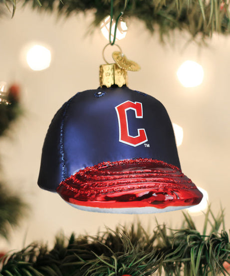 Guardians Baseball Cap Ornament