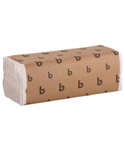 Boardwalk® C-Fold Paper Towels, 1-Ply, White, 2400 Towels (BWK6220) - Grazingbelles