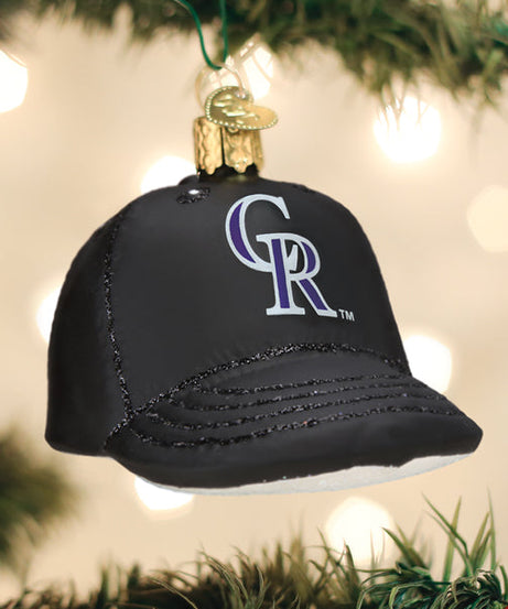 Rockies Baseball Cap Ornament