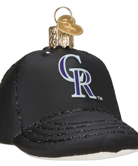 Rockies Baseball Cap Ornament