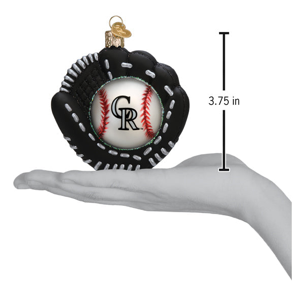 Rockies Baseball Mitt Ornament - Grazingbelles
