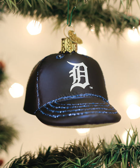 Tigers Baseball Cap Ornament