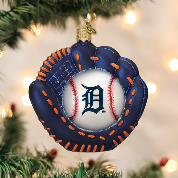 Tigers Baseball Mitt Ornament - Grazingbelles