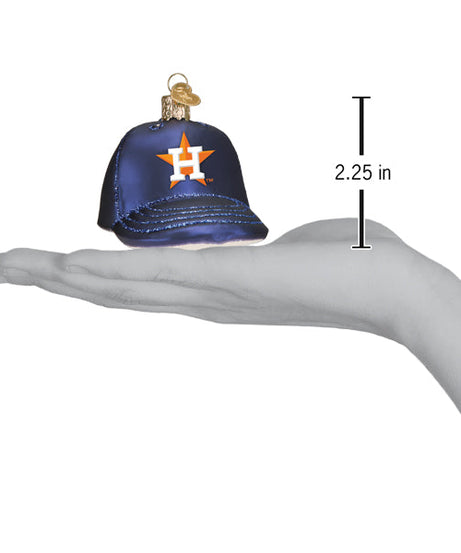 Astros Baseball Cap Ornament