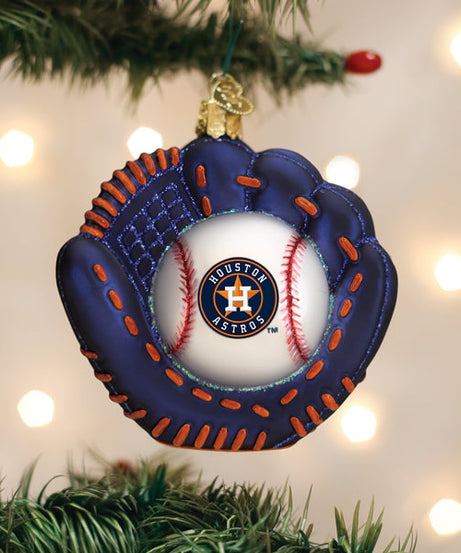 Astros Baseball Mitt Ornament - Grazingbelles