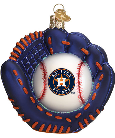 Astros Baseball Mitt Ornament - Grazingbelles