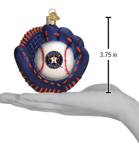 Astros Baseball Mitt Ornament - Grazingbelles