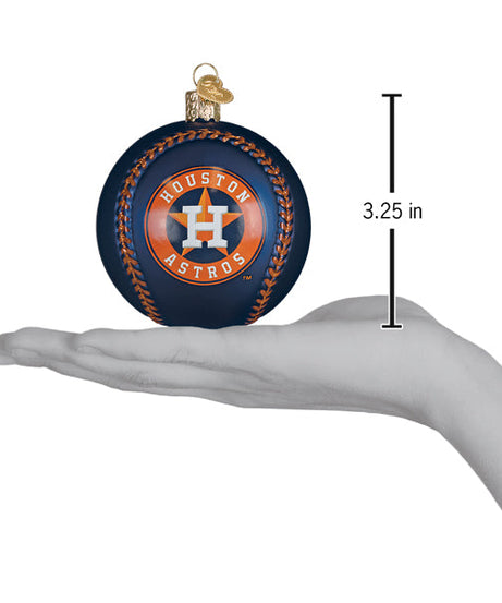 Astros Baseball Ornament