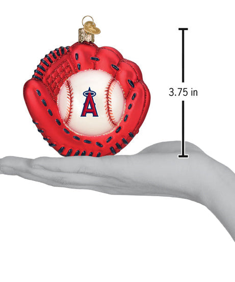 Angels Baseball Mitt Ornament - Grazingbelles