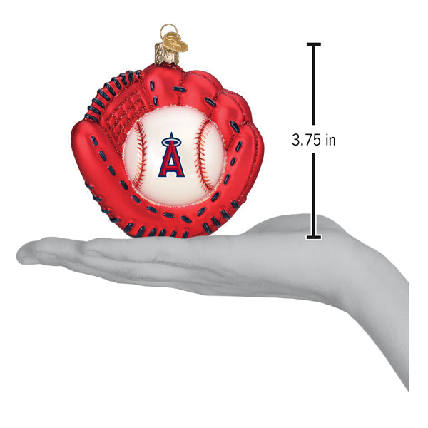 Angels Baseball Mitt Ornament - Grazingbelles