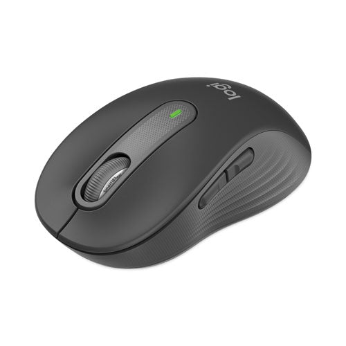 Logitech Signature M650 for Business Wireless Mouse, Medium, 2.4 GHz Frequency, 33 ft Wireless Range, Right Hand Use, Graphite (910006272) - Grazingbelles