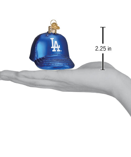 Dodgers Baseball Cap Ornament