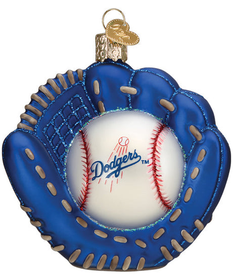 Dodgers Baseball Mitt Ornament - Grazingbelles
