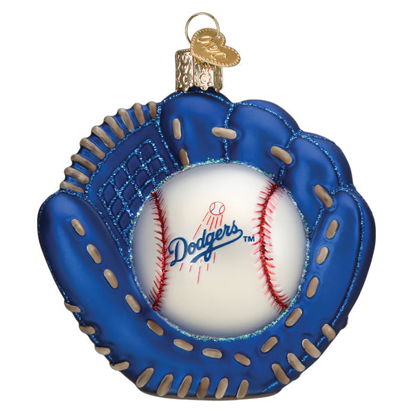 Dodgers Baseball Mitt Ornament - Grazingbelles