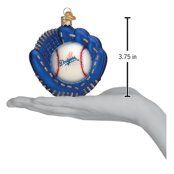 Dodgers Baseball Mitt Ornament - Grazingbelles
