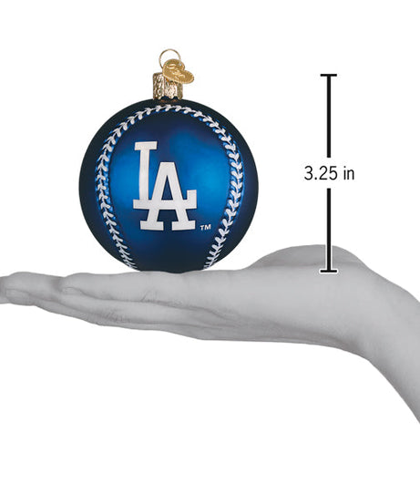 Dodgers Baseball Ornament