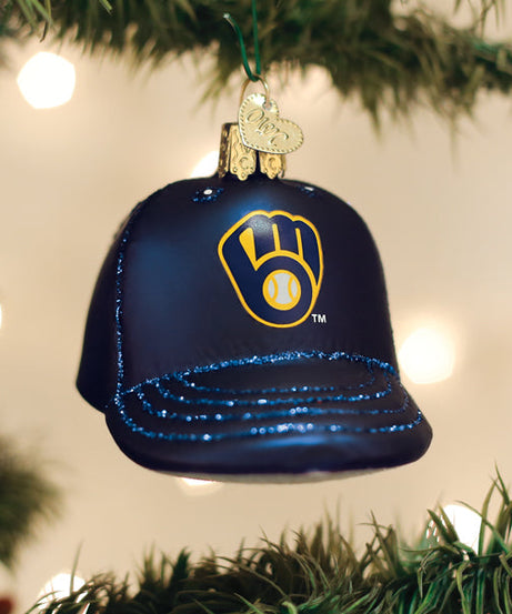 Brewers Baseball Cap Ornament