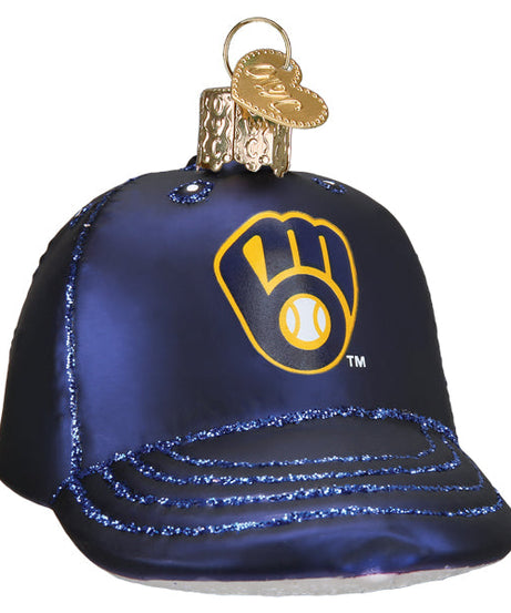 Brewers Baseball Cap Ornament