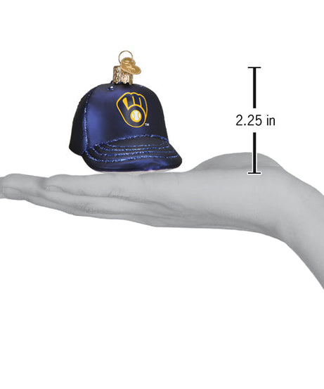 Brewers Baseball Cap Ornament