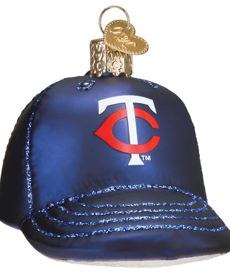 Twins Baseball Cap Ornament