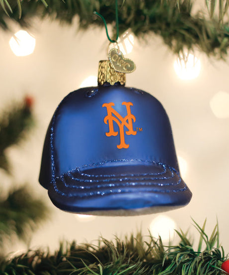 Mets Baseball Cap Ornament