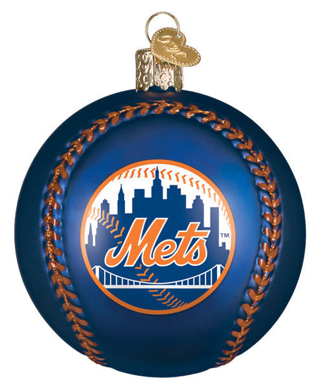 Mets Baseball Ornament