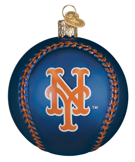 Mets Baseball Ornament