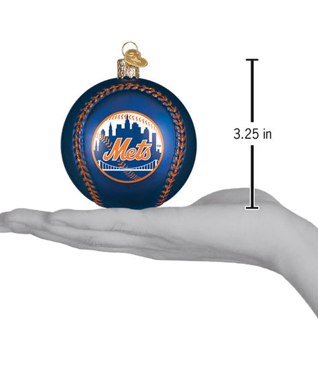Mets Baseball Ornament