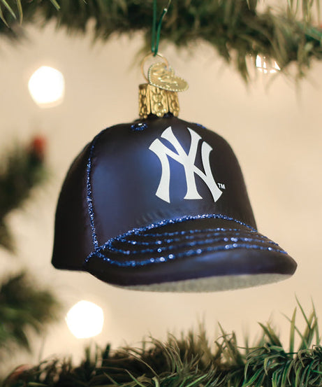 Yankees Baseball Cap Ornament