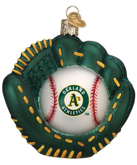 Athletics Baseball Mitt Ornament - Grazingbelles