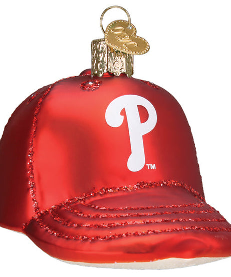 Phillies Baseball Cap Ornament