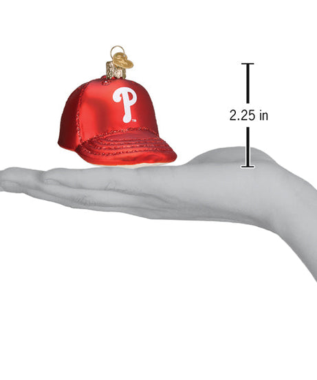 Phillies Baseball Cap Ornament
