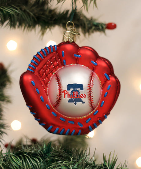 Phillies Baseball Mitt Ornament - Grazingbelles
