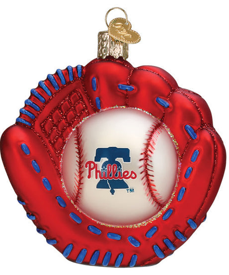 Phillies Baseball Mitt Ornament - Grazingbelles